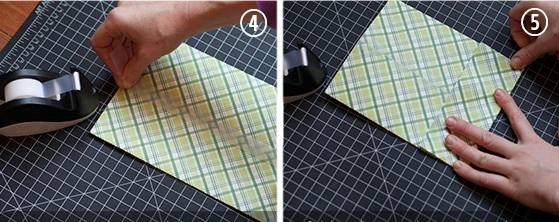 Học cách làm túi đựng quà từ scrapbook