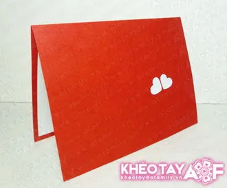 Cách làm thiệp Valentine đơn giản mà ấn tượng sâu sắc