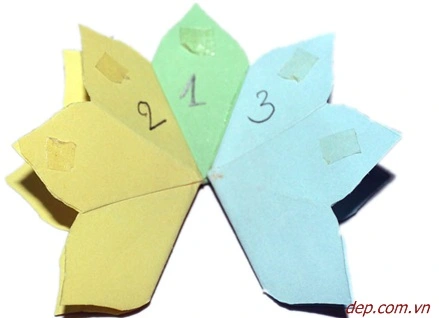 Thiệp hoa nổi đ&#225;ng y&#234;u