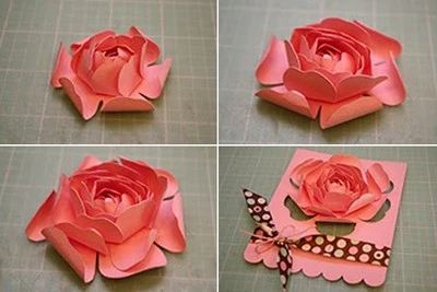2 c&#225;ch l&#224;m thiệp hoa nổi tuyệt xinh v&#224; đơn giản tặng thầy