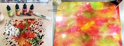 Tự l&#224;m thiệp l&#225; thu đẹp như tranh nổi