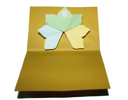 Thiệp hoa nổi đ&#225;ng y&#234;u