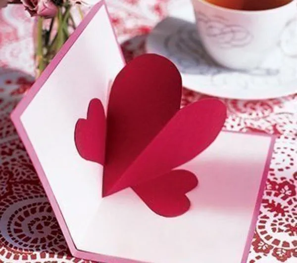 3 c&#225;ch l&#224;m thiệp Valentine đơn giản cho c&#244; bạn vụng về