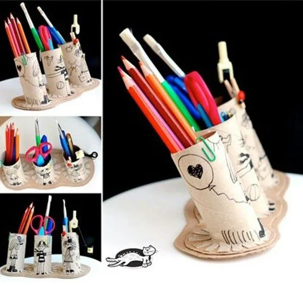 3 c&#225;ch t&#225;i chế đồ cũ th&#224;nh đồ trang tr&#237; nh&#224; dễ thương