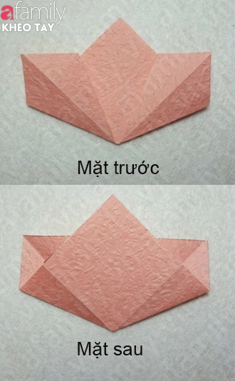 B&#236;nh hoa Origami xinh xắn tặng mẹ y&#234;u ng&#224;y 20/10