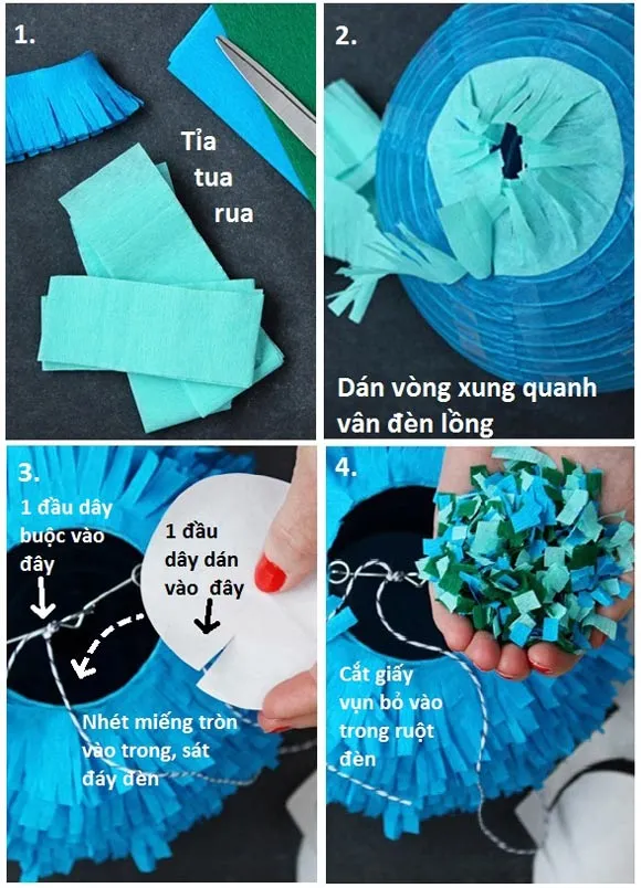 Ba c&#225;ch trang tr&#237; đ&#232;n lồng đơn giản m&#224; độc đ&#225;o