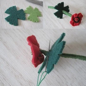 C&#225;ch l&#224;m b&#243; hoa vải nhỏ xinh cho ng&#224;y 8/3