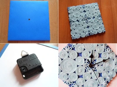 Tự chế đồng hồ treo tường độc đ&#225;o, ấn tượng