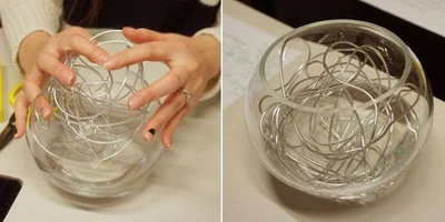 C&#225;ch cắm hoa hồng đẹp, quyến rũ với b&#236;nh tr&#242;n