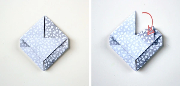 C&#225;ch gấp giấy h&#236;nh tr&#225;i tim phong c&#225;ch origami tặng n&#224;ng 8/3