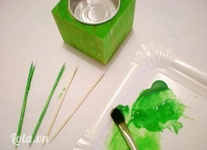 C&#225;ch l&#224;m cốc nến v&#224; hoa lung linh từ đất s&#233;t