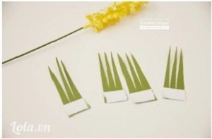 C&#225;ch l&#224;m hoa lavender bằng giấy đơn giản nhất