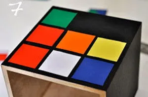 C&#225;ch l&#224;m hộp đựng giấy ăn h&#236;nh khối rubik b&#224;y Tết