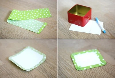 C&#225;ch l&#224;m khay đựng đồ từ vỏ hộp cũ thật phong c&#225;ch