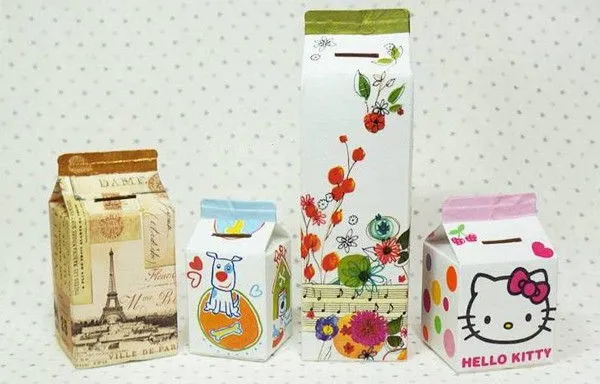 C&#225;ch l&#224;m ống tiết kiệm từ vỏ hộp sữa tươi cho b&#233; y&#234;u