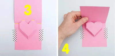 C&#225;ch l&#224;m thiệp 3D tr&#225;i tim tặng nửa kia ng&#224;y Valentine
