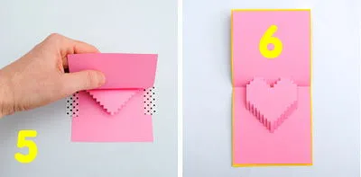 C&#225;ch l&#224;m thiệp 3D tr&#225;i tim tặng nửa kia ng&#224;y Valentine