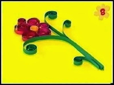 C&#225;ch l&#224;m thiệp bằng giấy cuộn xinh xắn tặng bạn b&#232;