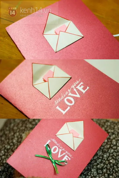 C&#225;ch l&#224;m thiệp pop-up Valentine tặng một nửa y&#234;u thương
