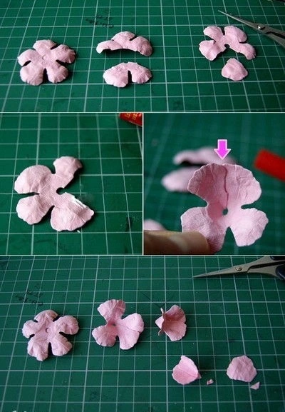 C&#225;ch l&#224;m thiệp sinh nhật 3D h&#236;nh hoa hồng tặng bạn