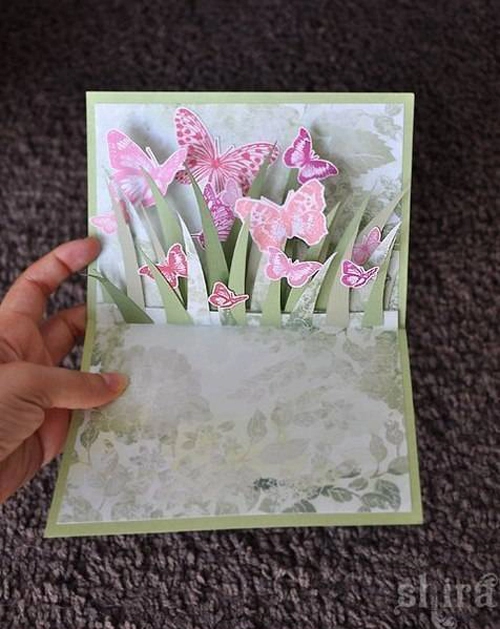 C&#225;ch l&#224;m thiệp tặng bạn g&#225;i kiểu 3d đảm bảo n&#224;ng th&#237;ch m&#234;