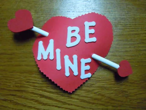 C&#225;ch l&#224;m thiệp tr&#225;i tim mũi t&#234;n thần Cupid cho Valentine