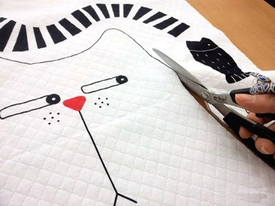 May gối handmade ch&#250; m&#232;o bắt c&#225; y&#234;u đến &quot;rụng tim&quot;