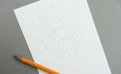 C&#225;ch vẽ thiệp m&#224;u nước xinh với phong c&#225;ch Geometric
