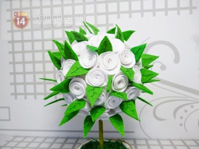 L&#224;m chậu hoa vải xinh xắn cho căn ph&#242;ng