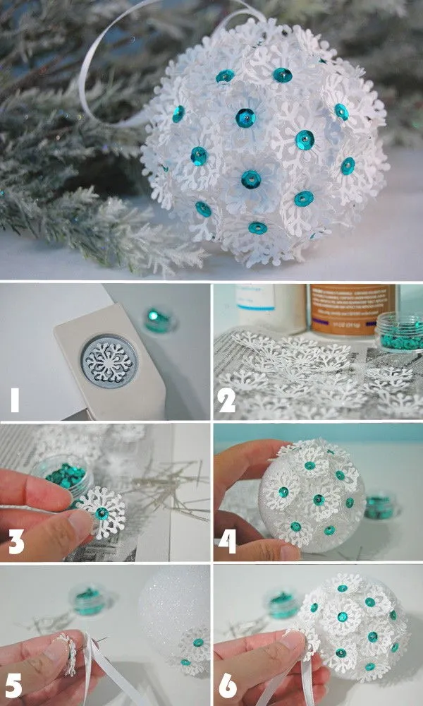 Học ngay 5 c&#225;ch l&#224;m quả cầu Noel để trang tr&#237; c&#226;y th&#244;ng