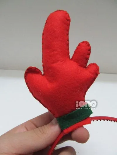 Hướng dẫn l&#224;m bờm tuần lộc đ&#225;ng đề d&#224;nh đến Gi&#225;ng sinh