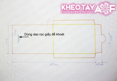 Hướng dẫn l&#224;m phong bao l&#236; x&#236; hoa mai độc đ&#225;o ng&#224;y Tết