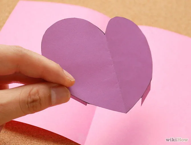 Hướng dẫn l&#224;m thiệp nổi Valentine đơn giản m&#224; xinh xắn