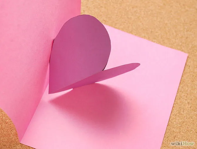 Hướng dẫn l&#224;m thiệp nổi Valentine đơn giản m&#224; xinh xắn