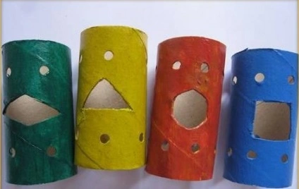 L&#245;i giấy vệ sinh l&#224;m đ&#232;n lồng vừa độc đ&#225;o vừa tiết kiệm
