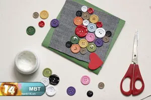 L&#224;m thiệp Valentine bằng c&#250;c &#225;o cho một nửa y&#234;u thương