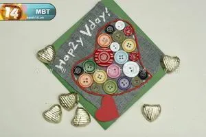 L&#224;m thiệp Valentine bằng c&#250;c &#225;o cho một nửa y&#234;u thương
