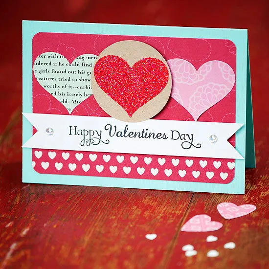 Thiệp Valentine handmade vừa đẹp v&#224; vừa dễ l&#224;m (Phần 1)