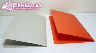 Trổ t&#224;i tự l&#224;m thiệp nổi c&#226;y th&#244;ng Noel tặng bạn b&#232;