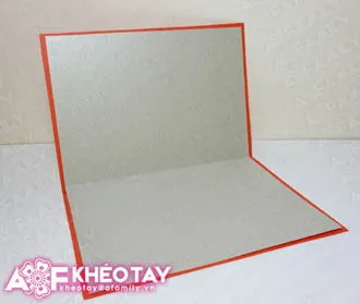 Trổ t&#224;i tự l&#224;m thiệp nổi c&#226;y th&#244;ng Noel tặng bạn b&#232;
