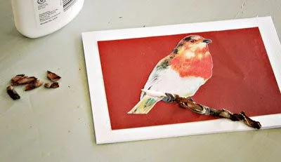 Tự l&#224;m thiệp ch&#250; chim Robin đ&#225;ng y&#234;u đ&#243;n Gi&#225;ng sinh