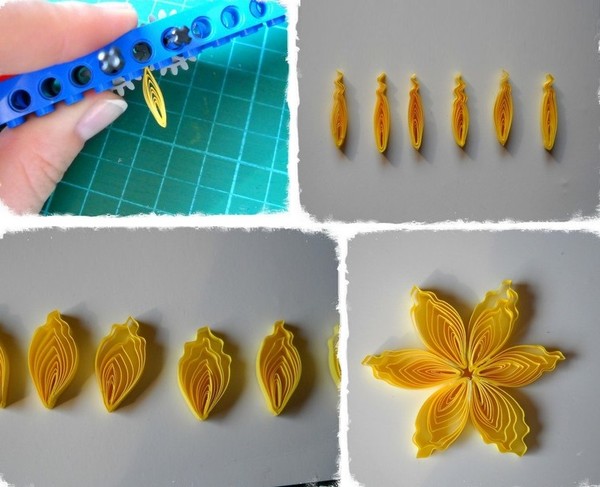 Tự l&#224;m thiệp nổi hoa thủy ti&#234;n quilling tuyệt đẹp