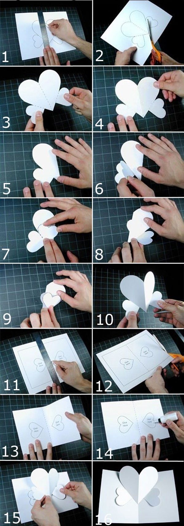 3 c&#225;ch l&#224;m thiệp Valentine đơn giản cho c&#244; bạn vụng về