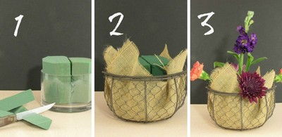 C&#225;ch cắm hoa 8/3 kiểu giỏ cực dễ thương d&#224;nh tặng n&#224;ng