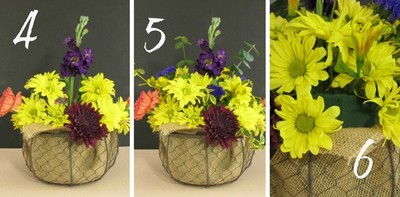 C&#225;ch cắm hoa 8/3 kiểu giỏ cực dễ thương d&#224;nh tặng n&#224;ng