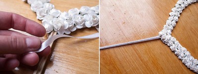 C&#225;ch l&#224;m c&#226;y tr&#225;i tim bằng hoa hồng vải trang tr&#237; nh&#224;