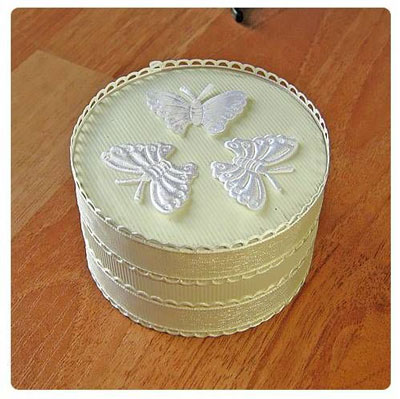 C&#225;ch l&#224;m hộp qu&#224; handmade từ l&#245;i băng d&#237;nh độc đ&#225;o