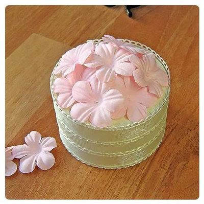 C&#225;ch l&#224;m hộp qu&#224; handmade từ l&#245;i băng d&#237;nh độc đ&#225;o