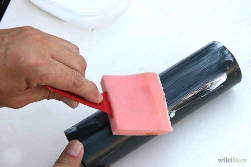C&#225;ch l&#224;m lọ hoa nhựa in ảnh từ ống nhựa PVC