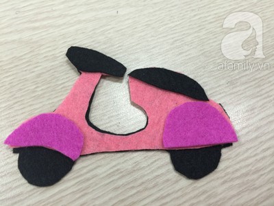 C&#225;ch l&#224;m m&#243;c treo ch&#236;a kh&#243;a cực y&#234;u h&#236;nh xe m&#225;y